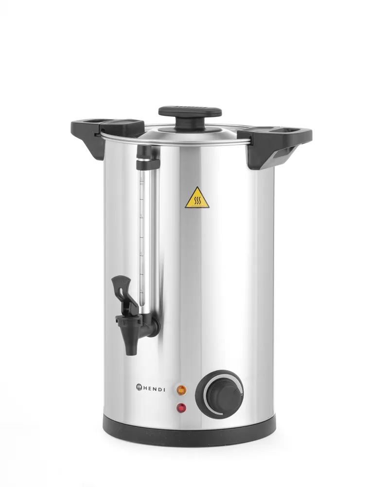 Vis Hot drinks boiler single-walled, HENDI, ≈ 65 cups in 40 min., 10L, 230V/1500W, 340x315x(H)430mm, bilde 3
