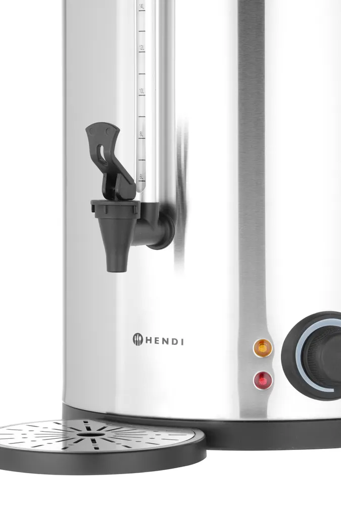 Vis Hot drinks boiler double-walled, HENDI, ≈ 120 cups in 37 min., 18L, 230V/2500W, 415x382x(H)480mm, bilde 7