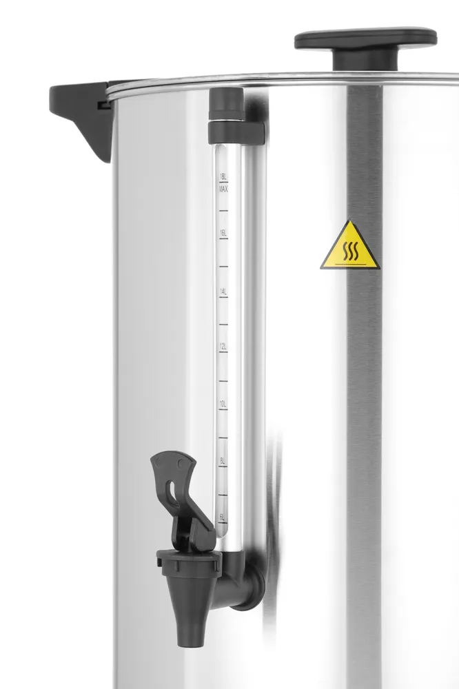 Vis Hot drinks boiler double-walled, HENDI, ≈ 120 cups in 37 min., 18L, 230V/2500W, 415x382x(H)480mm, bilde 9