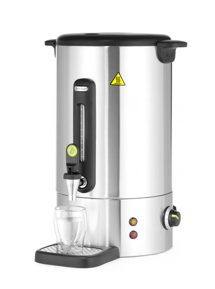 Vis Hot drinks boiler UNIQ, HENDI, designed by Robert Bronwasser, 16L, Silver, 230V/1650W, 357x380x(H)502mm, bilde 3