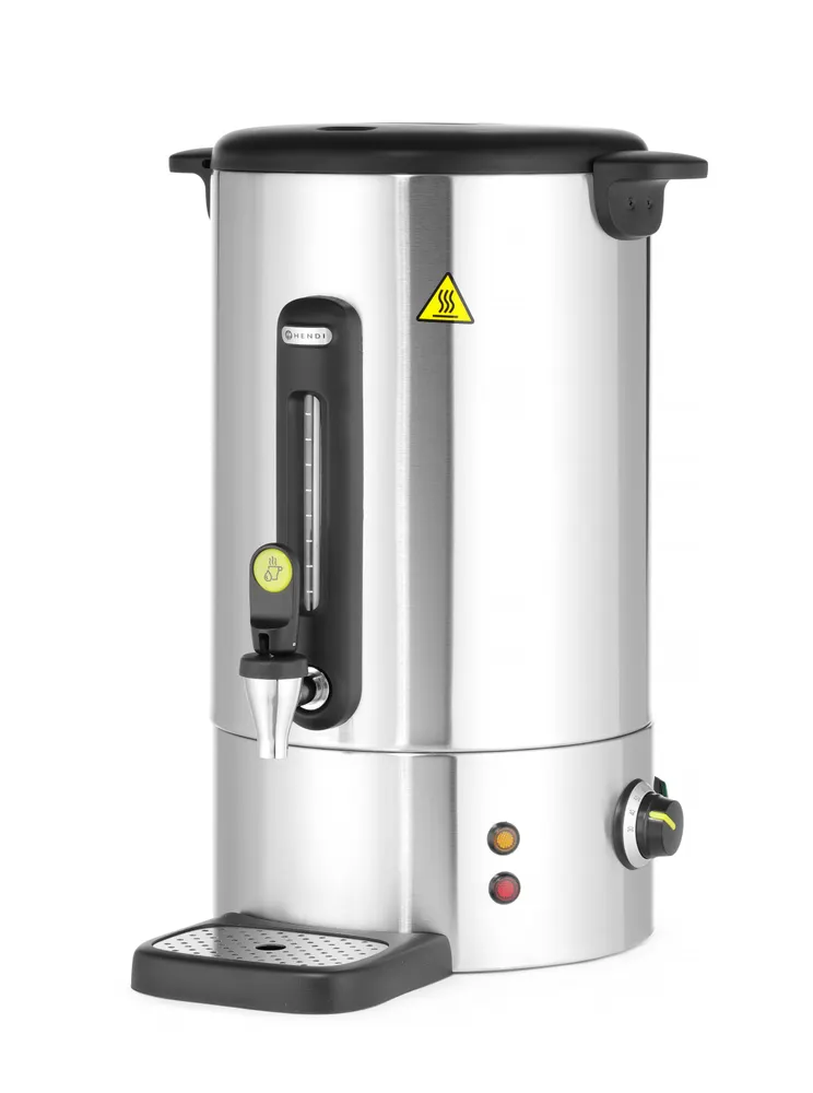 Vis Hot drinks boiler UNIQ, HENDI, designed by Robert Bronwasser, 16L, Silver, 230V/1650W, 357x380x(H)502mm, bilde 4