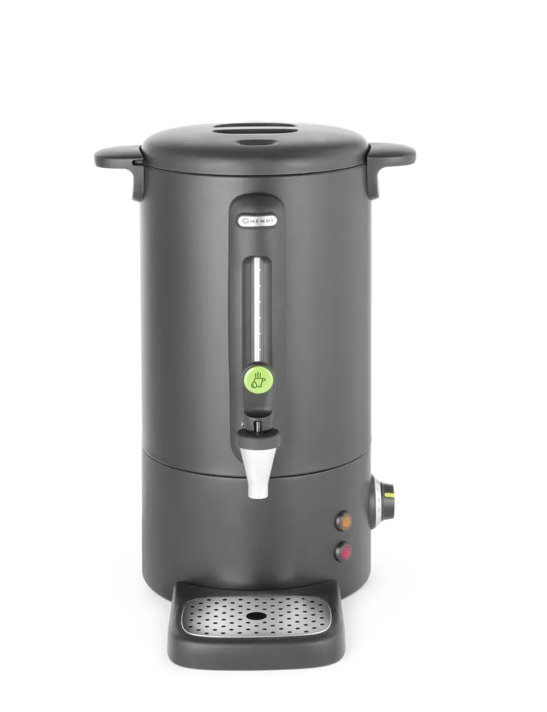 Hot drinks boiler UNIQ, HENDI, designed by Robert Bronwasser, 9L, Black, 230V/950W, 307x330x(H)450mm