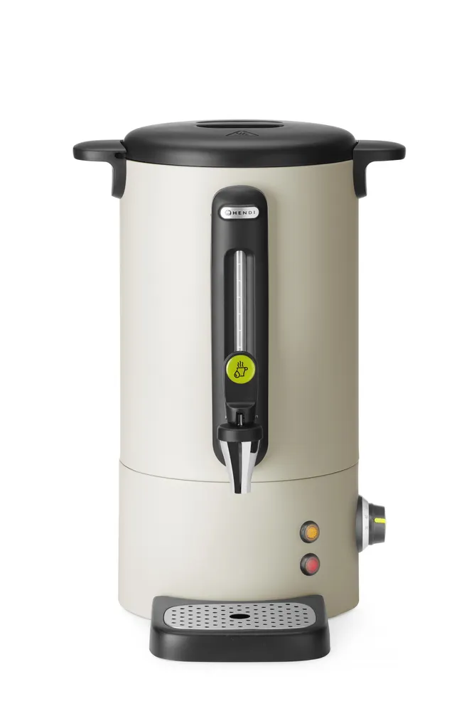 Hot drinks boiler UNIQ, HENDI, designed by Robert Bronwasser, 9L, Cream, 230V/950W, 307x330x(H)450mm