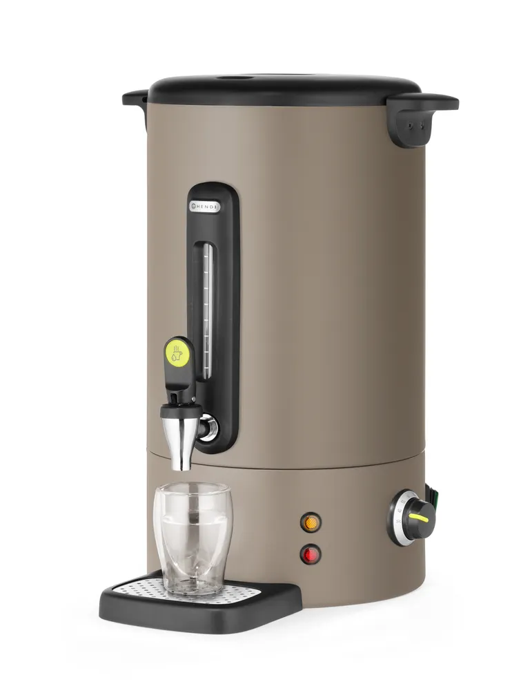 Vis Hot drinks boiler UNIQ, HENDI, designed by Robert Bronwasser, 16L, Taupe, 230V/1650W, 357x380x(H)502mm, bilde 2