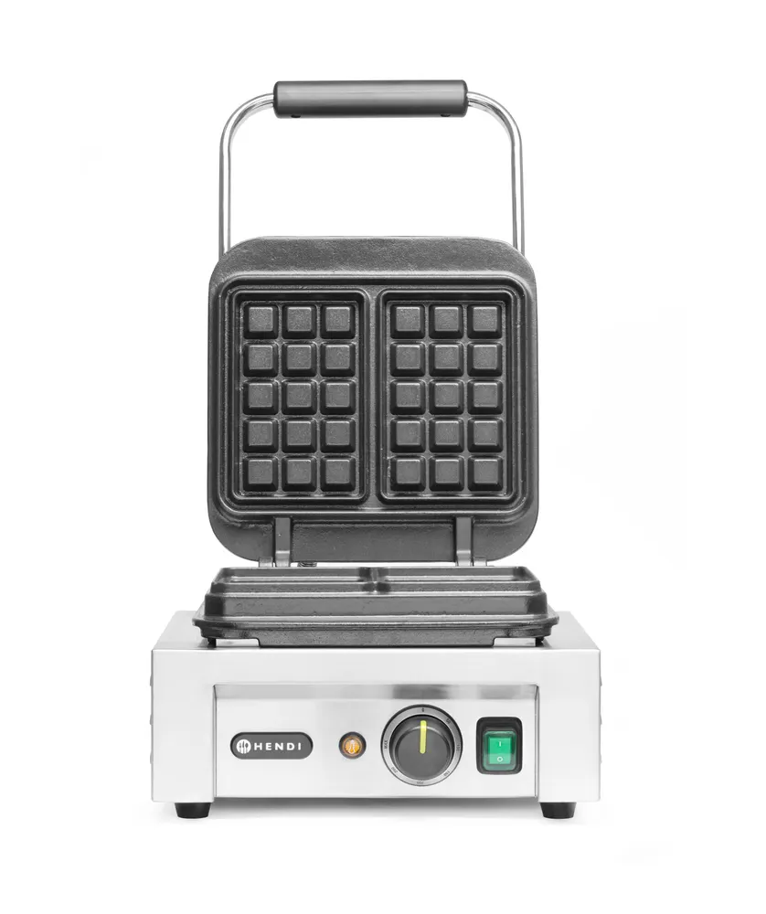 Waffle maker 'Brussels', HENDI, 230V/2200W, 330x520x(H)277mm