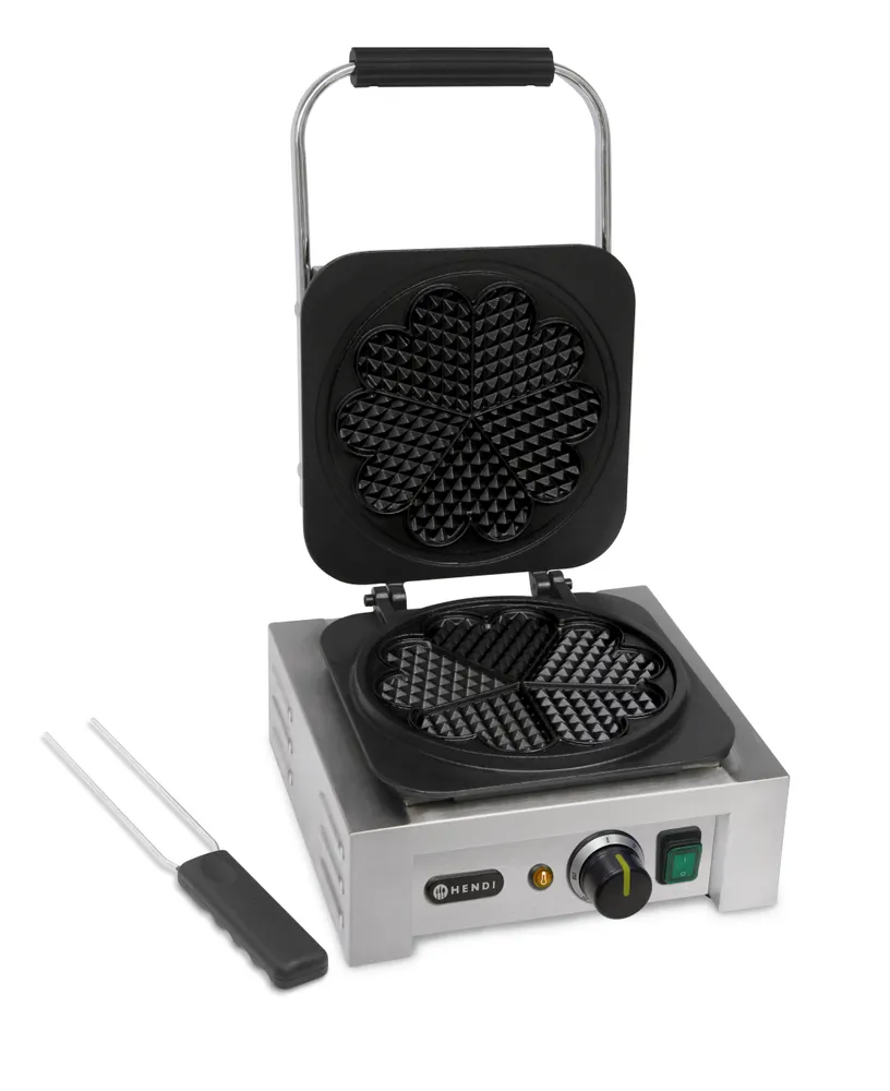 Vis Waffle maker 'Heart', HENDI, 230V/2200W, 330x543x(H)251mm, bilde 6