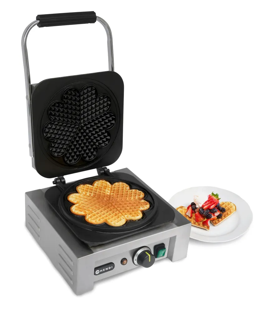 Vis Waffle maker 'Heart', HENDI, 230V/2200W, 330x543x(H)251mm, bilde 7