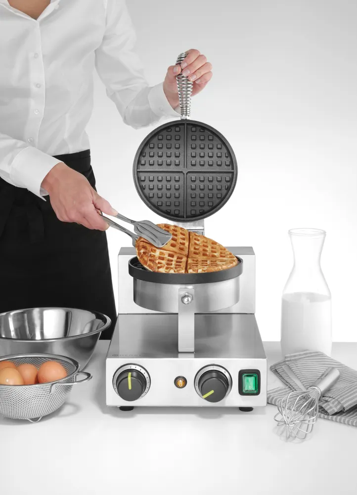 Vis Waffle maker round, HENDI, 230V/1000W, 250x491x(H)285mm, bilde 3