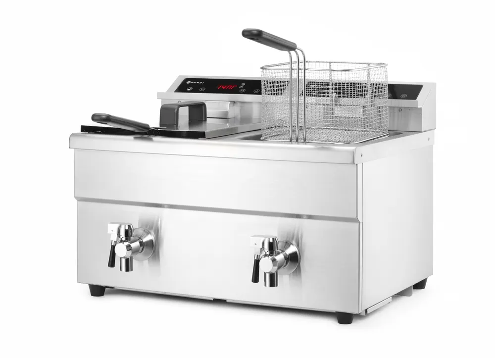Vis Induction deep fryer with drain tap - 2 x 8 l, HENDI, Profi Line, 16L, 230V/7000W, 577x609x(H)410mm, bilde 6