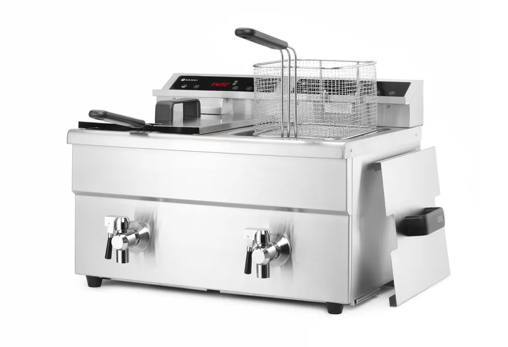 Vis Induction deep fryer with drain tap - 2 x 8 l, HENDI, Profi Line, 16L, 230V/7000W, 577x609x(H)410mm, bilde 7