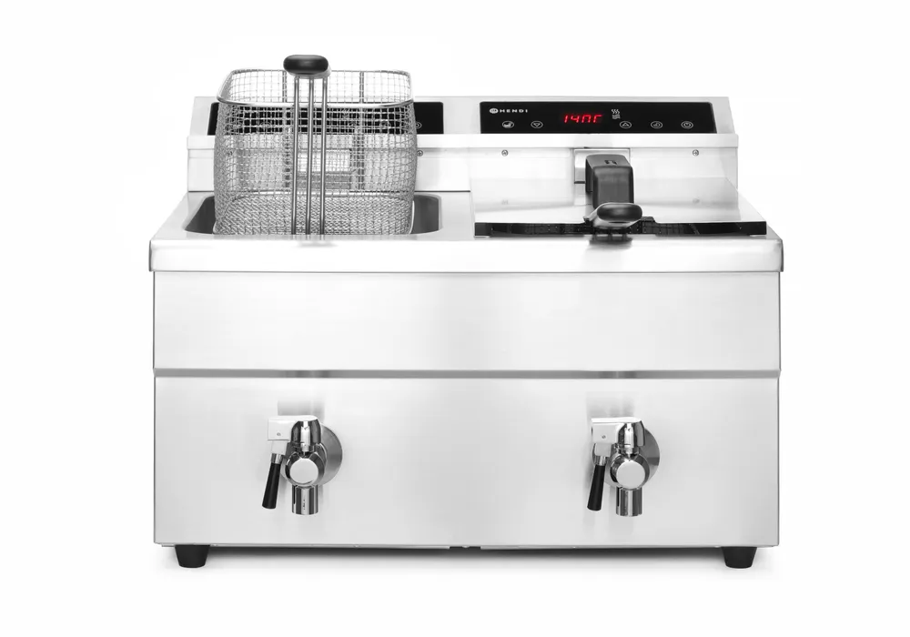 Vis Induction deep fryer with drain tap - 2 x 8 l, HENDI, Profi Line, 16L, 230V/7000W, 577x609x(H)410mm, bilde 8