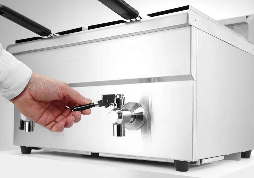 Vis Induction deep fryer with drain tap - 2 x 8 l, HENDI, Profi Line, 16L, 230V/7000W, 577x609x(H)410mm, bilde 3