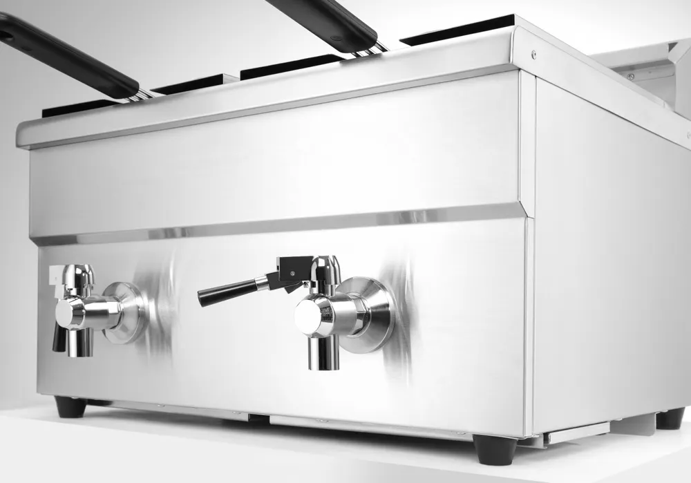 Vis Induction deep fryer with drain tap - 2 x 8 l, HENDI, Profi Line, 16L, 230V/7000W, 577x609x(H)410mm, bilde 4