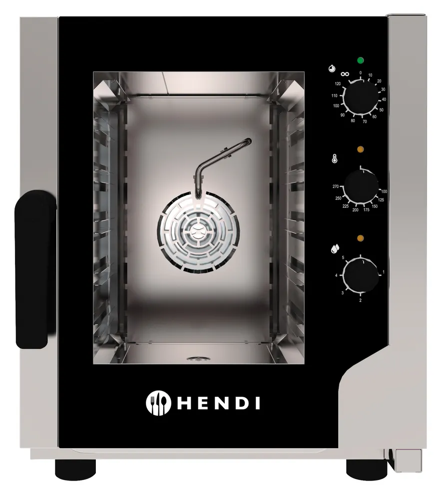 Convection steam oven Snack 5x GN 2/3, HENDI, 230V/3200W, 550x754x(H)662mm