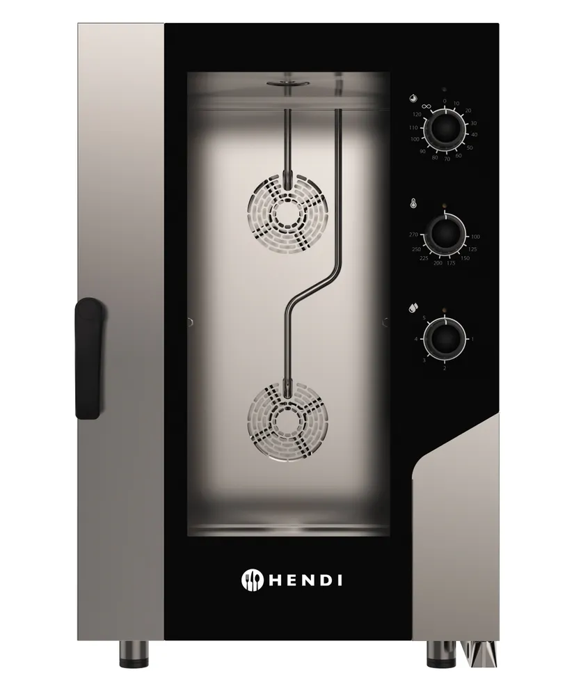 Convection steam oven CONTROL 11x GN1/1, HENDI, 400V/15400W, 730x855x(H)1130mm