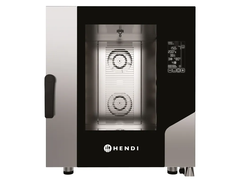 Convection steam oven CONTACT 7x GN 1/1, HENDI, 400V/10400W, 730x849x(H)850mm