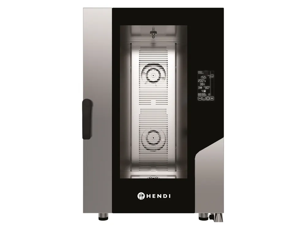 Convection steam oven CONTACT 11x GN1/1, HENDI, 400V/15400W, 730x849x(H)1130mm