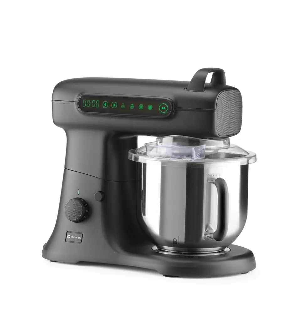 Planetary Mixer Blackbolt PRO, HENDI, 7L, Black, 230V/800W, 470x263x(H)413mm
