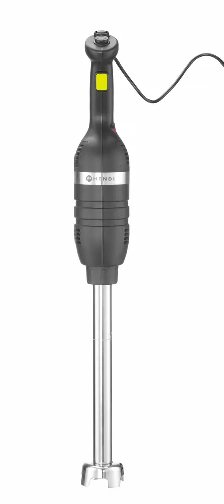 Stick blender 500 with variable speed and blending shaft 500mm, HENDI, Kitchen Line, Black, 230V/500W, ⌀100x916mm