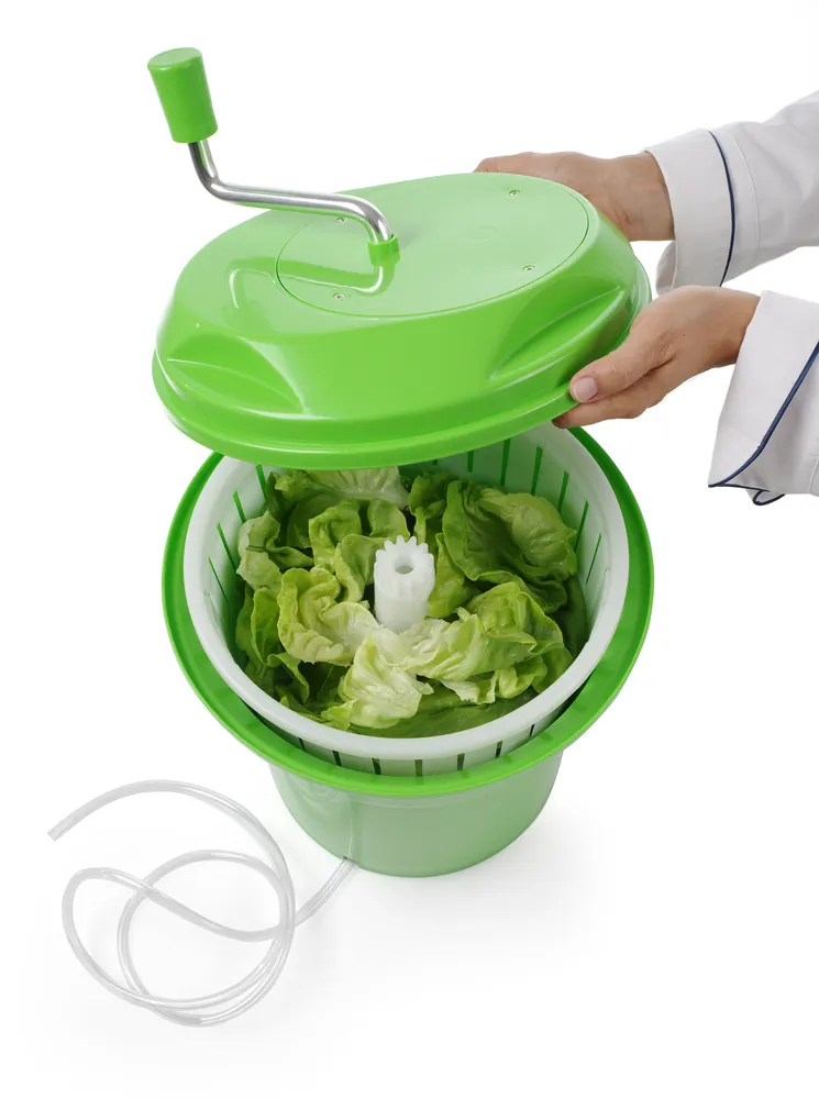 Vis Salad spinner, HENDI, 12L, Green, ⌀335x(H)430mm, bilde 2