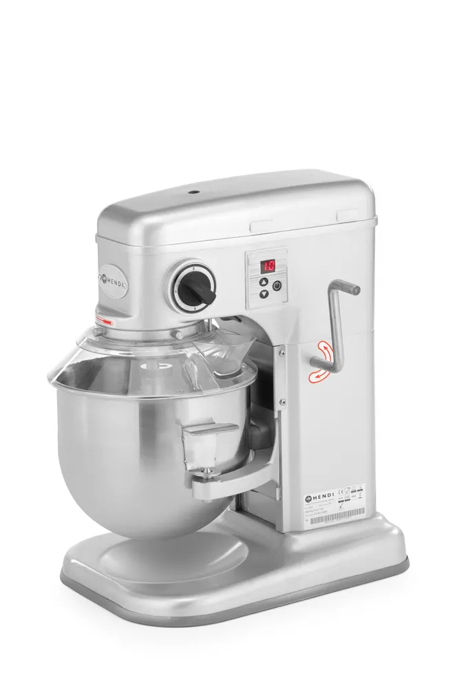 Vis Planetary mixer, HENDI, Kitchen Line, 7L, Silver, 230V/650W, 317x440x(H)490mm, bilde 3