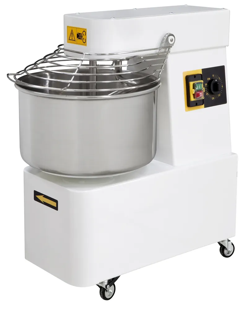 Vis Spiral mixer with fixed head and bowl, 2 speeds, HENDI, Speed 1: 0.75 kW (1 HP) Speed 2: 0.75–1.1 kW (1.5 HP), 22L, 400V/1100W, 385x670x(H)725mm, bilde 2