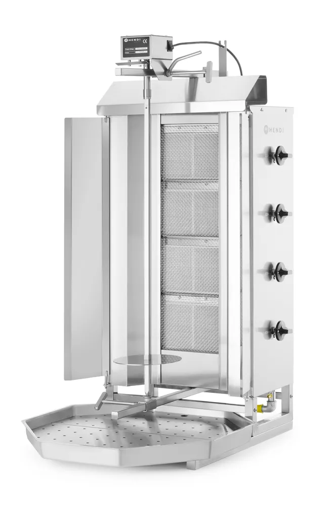 Vis Gas kebab grill, HENDI, Profi Line, 230V/16W, 13kW, 735x745x(H)1110mm, bilde 2