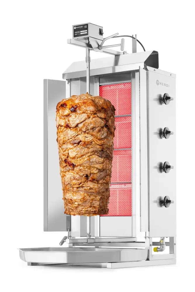 Vis Gas kebab grill, HENDI, Profi Line, 230V/16W, 13kW, 735x745x(H)1110mm, bilde 6
