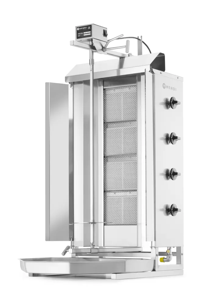 Vis Gas kebab grill, HENDI, Profi Line, 230V/16W, 13kW, 735x745x(H)1110mm, bilde 3