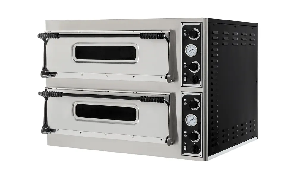 Vis Pizza oven BASIC XL 44, HENDI, 2 chambers, 400V/12000W, 1000x955x(H)745mm, bilde 2