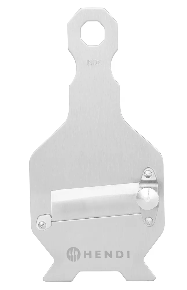 Truffle slicer, HENDI, Smooth edge, Silver, 175x83mm