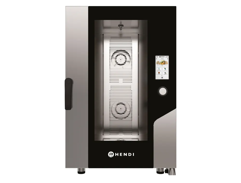 Convection steam oven – Touch 11 x GN 1/1, electric, with direct steam and a touch screen controlled, HENDI, 730x785x(H)1130mm