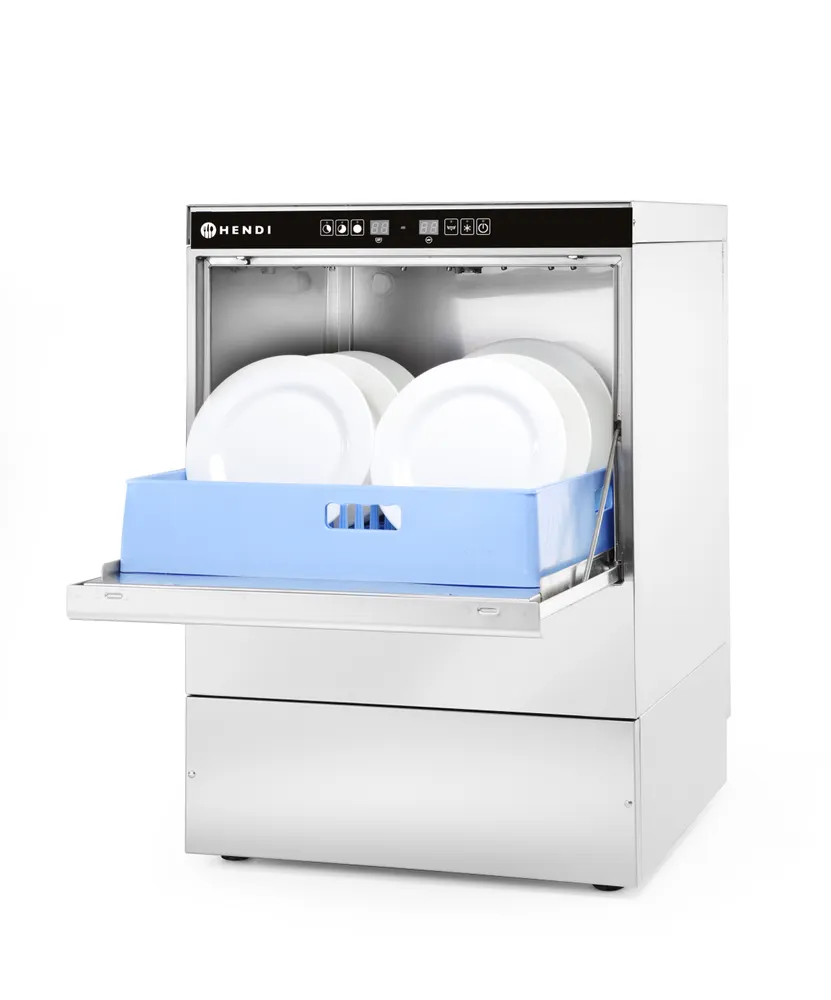 Vis Dishwasher 50x50 - electronic control, HENDI, Kitchen Line, 400V/6600W, 570x600x(H)830mm, bilde 3