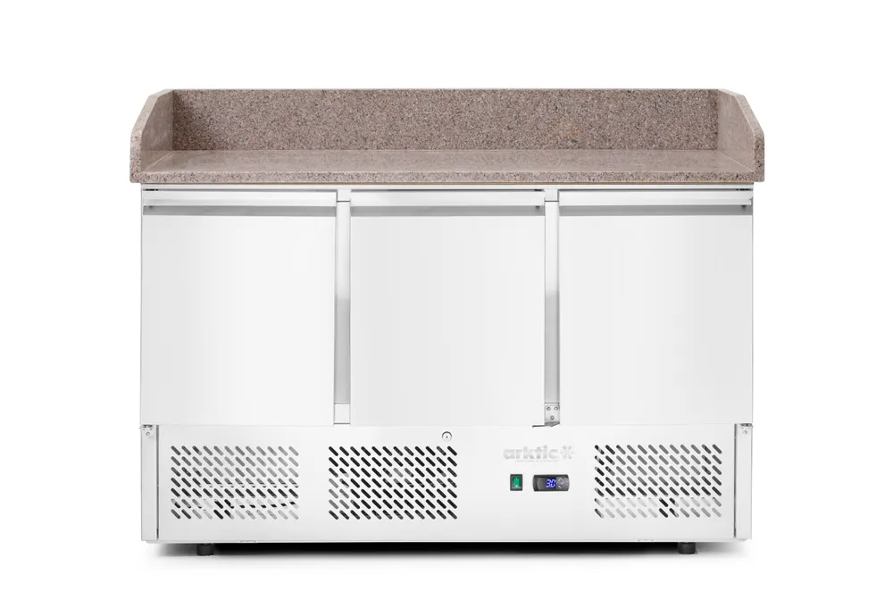 Pizza cooling counter, 3 doors, Arktic, 254L, 230V/400W, 700x1400x(H)943mm