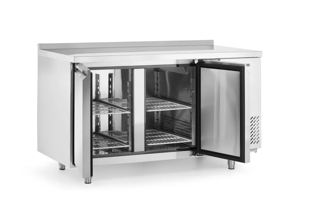 Vis Refrigerated counter, double-door, Arktic, Profi Line, With backsplash, 215L, 230V/250W, 700x1350x(H)839mm, bilde 4