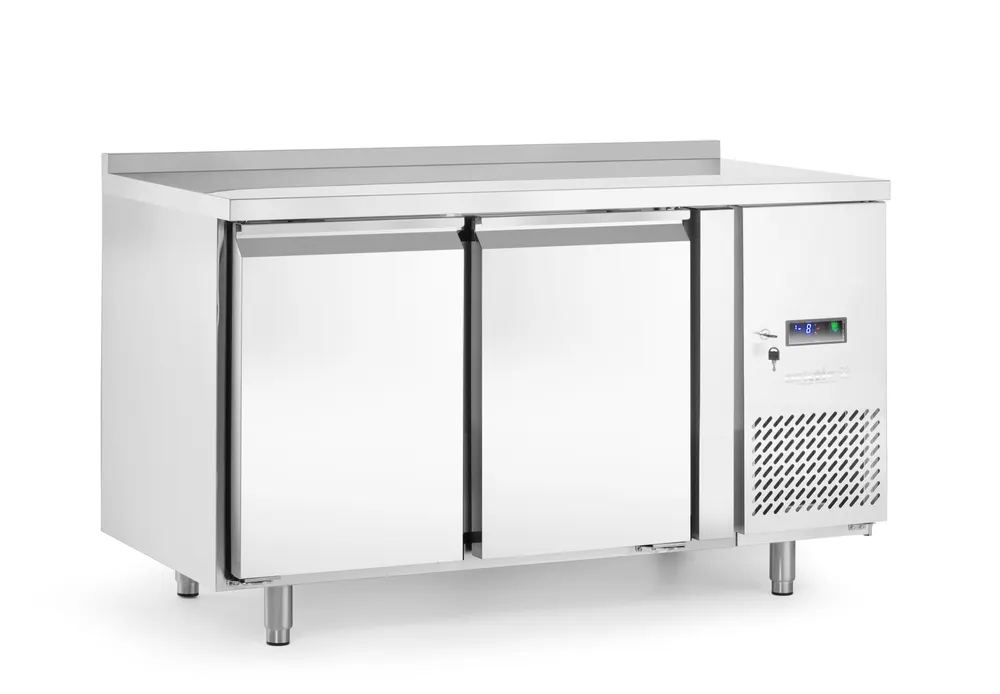 Vis Freezer counter, 2 doors, Arktic, Profi Line, With backsplash, 215L, 230V/600W, 700x1360x(H)839mm, bilde 2