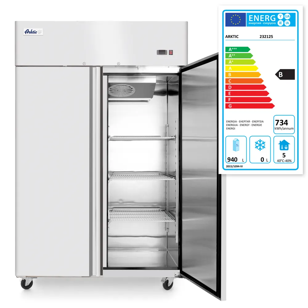 Vis Refrigerator, double-door, Arktic, Profi Line, 940L, 230V/350W, 800x1314x(H)2065mm, bilde 2