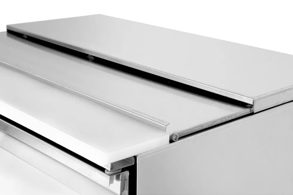 Vis Two door salad counter 300L, Arktic, 169L, 230V/310W, 700x915x(H)875mm, bilde 5