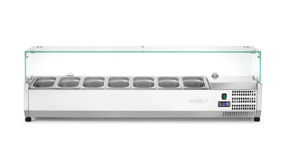 Vis Refrigerated countertop server GN 1/4, Arktic, 5x GN 1/4, GN 1/4, 22,5L, 230V/180W, 335x1205x(H)460mm, bilde 6