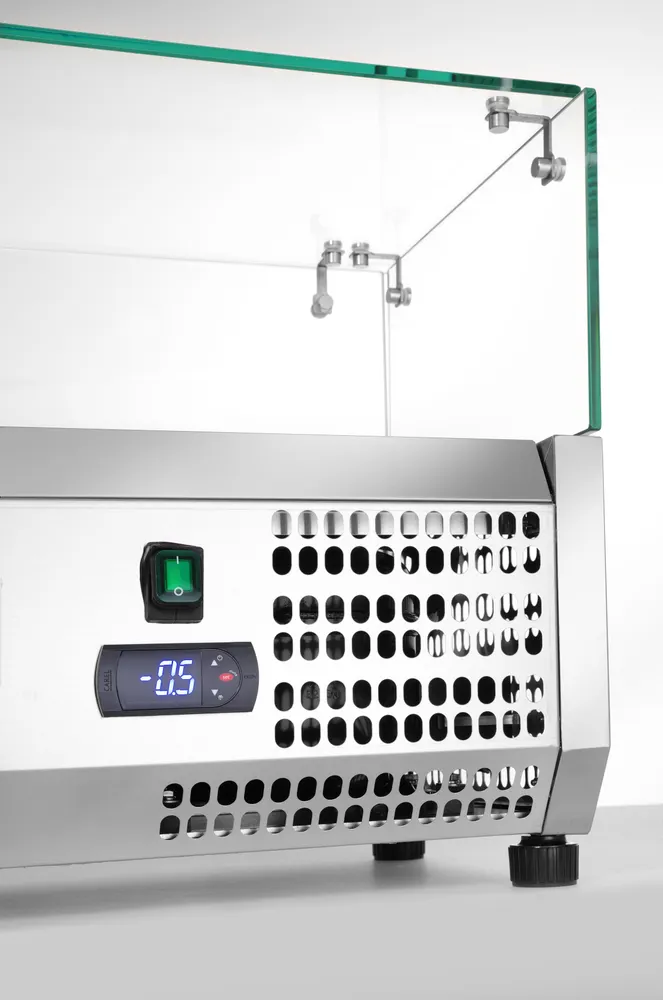 Vis Refrigerated countertop server GN 1/4, Arktic, 8x GN 1/4, GN 1/4, 36L, 230V/180W, 335x1805x(H)460mm, bilde 5