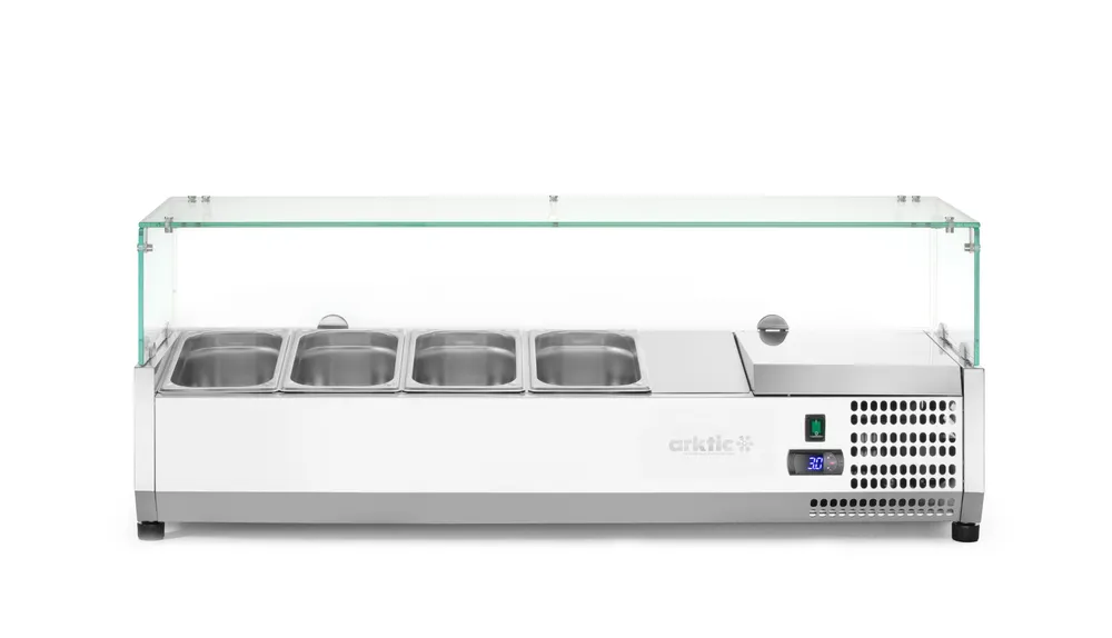 Vis Refrigerated countertop server GN 1/3, Arktic, 9x GN 1/3, GN 1/3, 54L, 230V/180W, 420x2005x(H)456mm, bilde 6