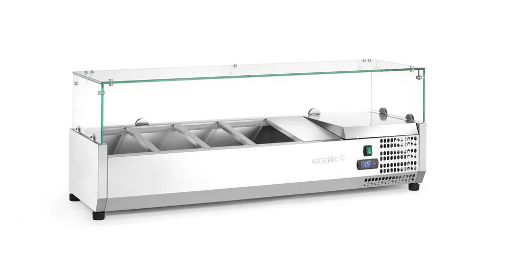 Vis Refrigerated countertop server GN 1/3, Arktic, 9x GN 1/3, GN 1/3, 54L, 230V/180W, 420x2005x(H)456mm, bilde 10