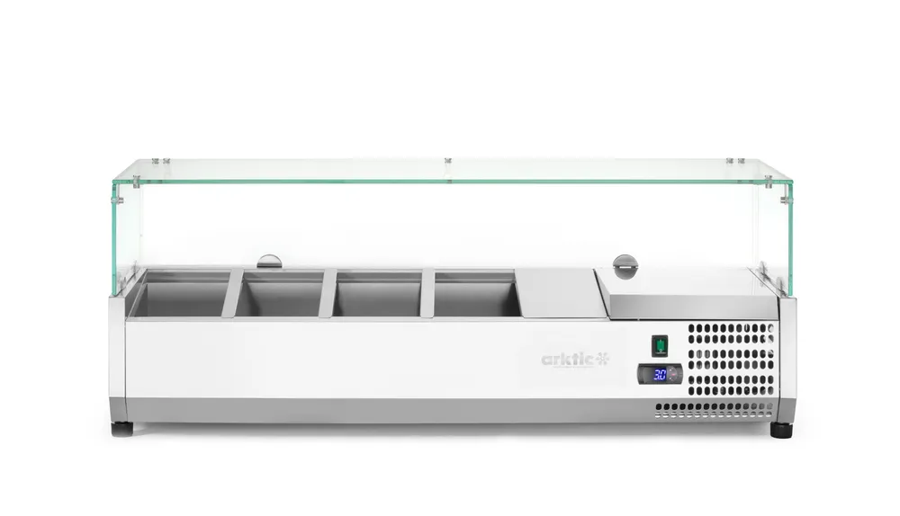 Vis Refrigerated countertop server GN 1/3, Arktic, 9x GN 1/3, GN 1/3, 54L, 230V/180W, 420x2005x(H)456mm, bilde 8