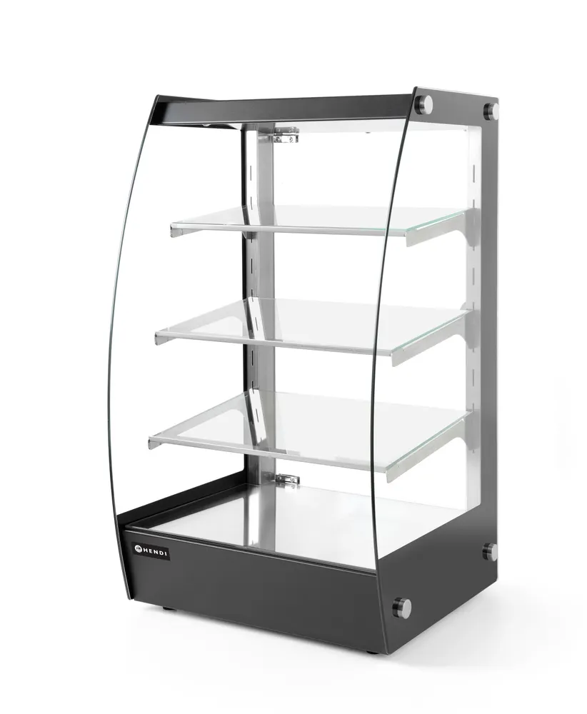 Vis Open multi-shelf display 75 L, HENDI, 230V/2W, 415x390x(H)716mm, bilde 2