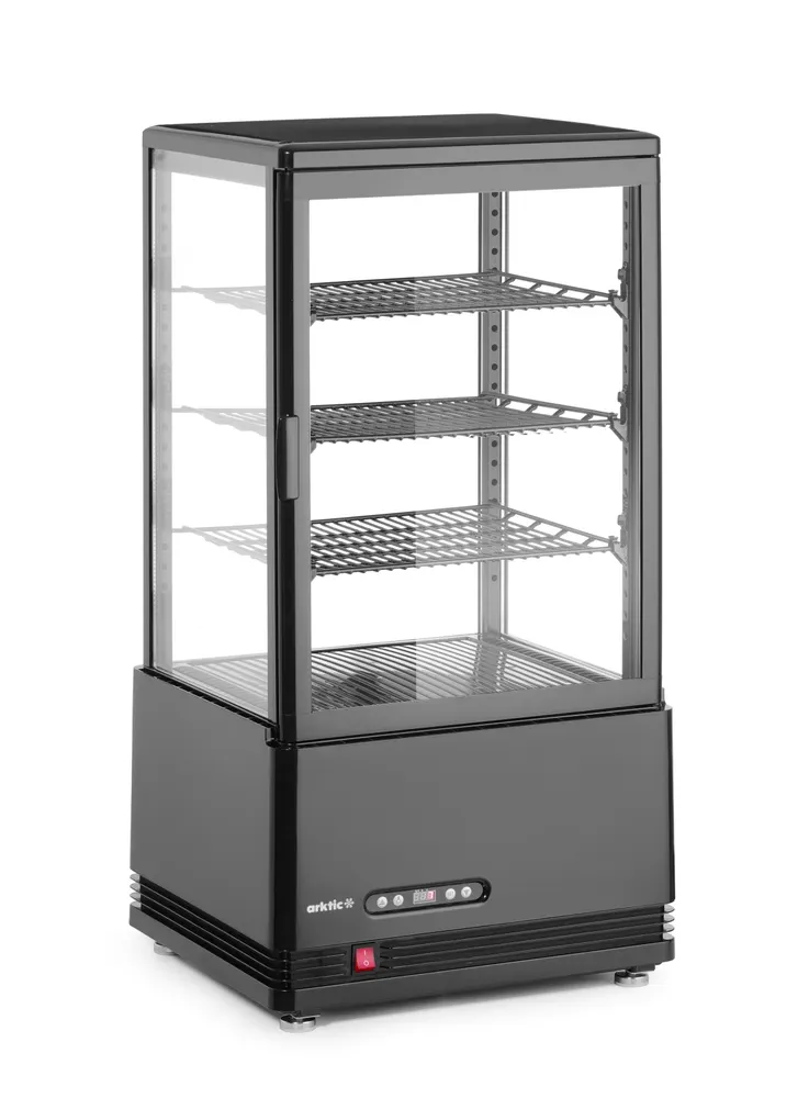 Vis Refrigerated display cabinet, 68 l, Arktic, Black, 230V/170W, 397x444x(H)875mm, bilde 2