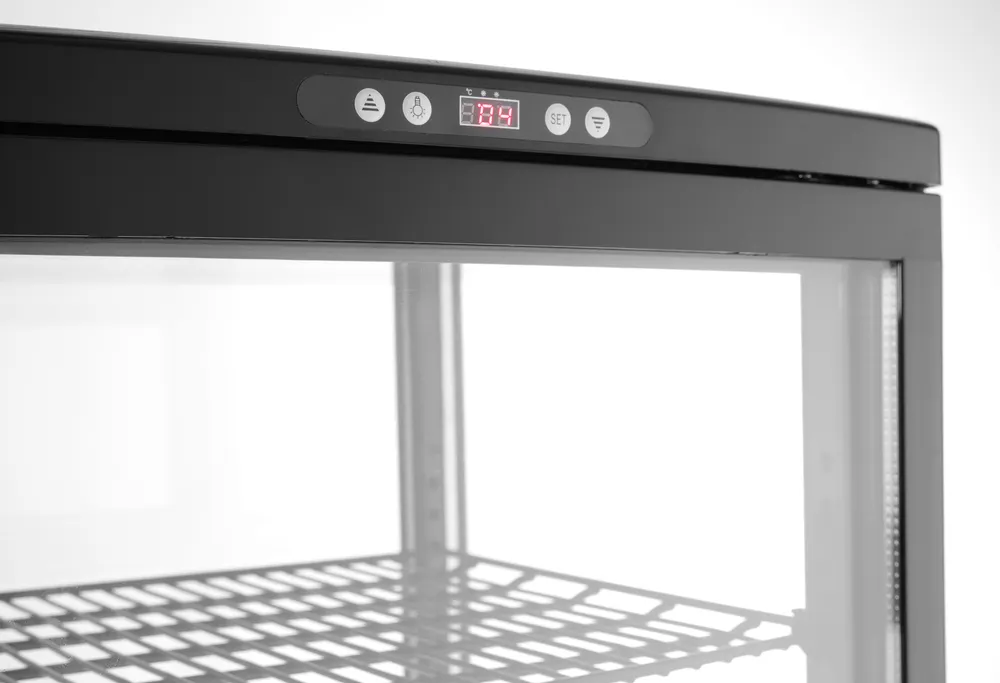 Vis Refrigerated display cabinet, 270 l, Arktic, Black, 230V/290W, 520x550x(H)1870mm, bilde 2