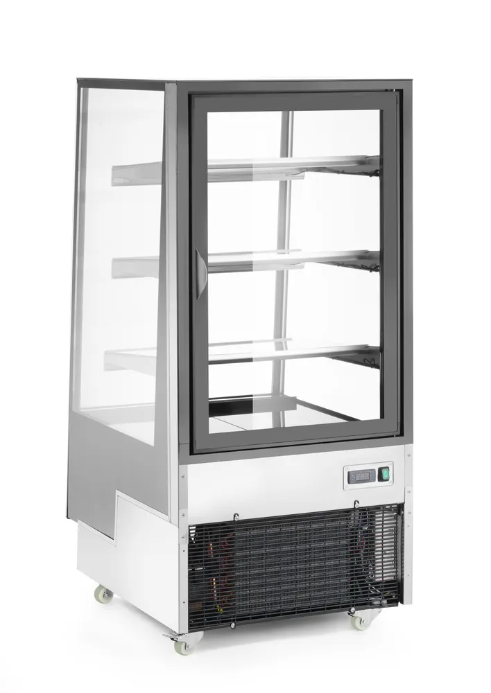 Vis Refrigerated display cabinets with 3 slanted shelves, Arktic, 230V/480W, 833x650x(H)1460mm, bilde 2