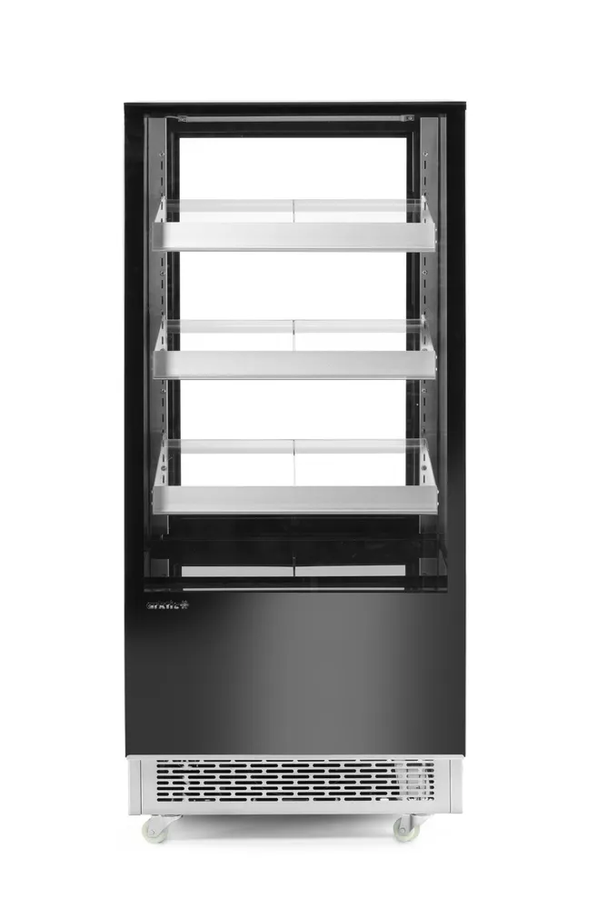 Refrigerated display cabinets with 3 slanted shelves, Arktic, 230V/480W, 833x650x(H)1460mm