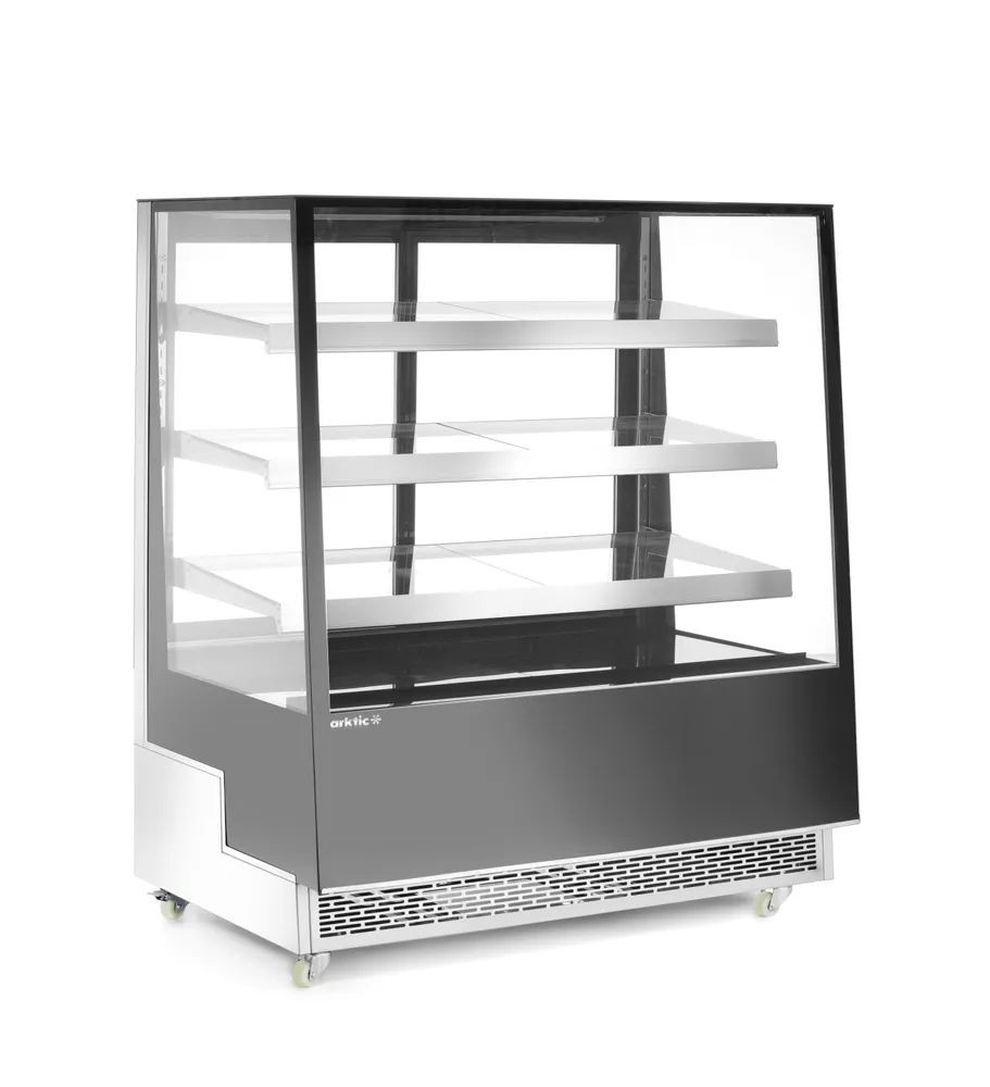 Vis Refrigerated display cabinets with 3 slanted shelves, Arktic, 230V/490W, 833x900x(H)1460mm, bilde 6