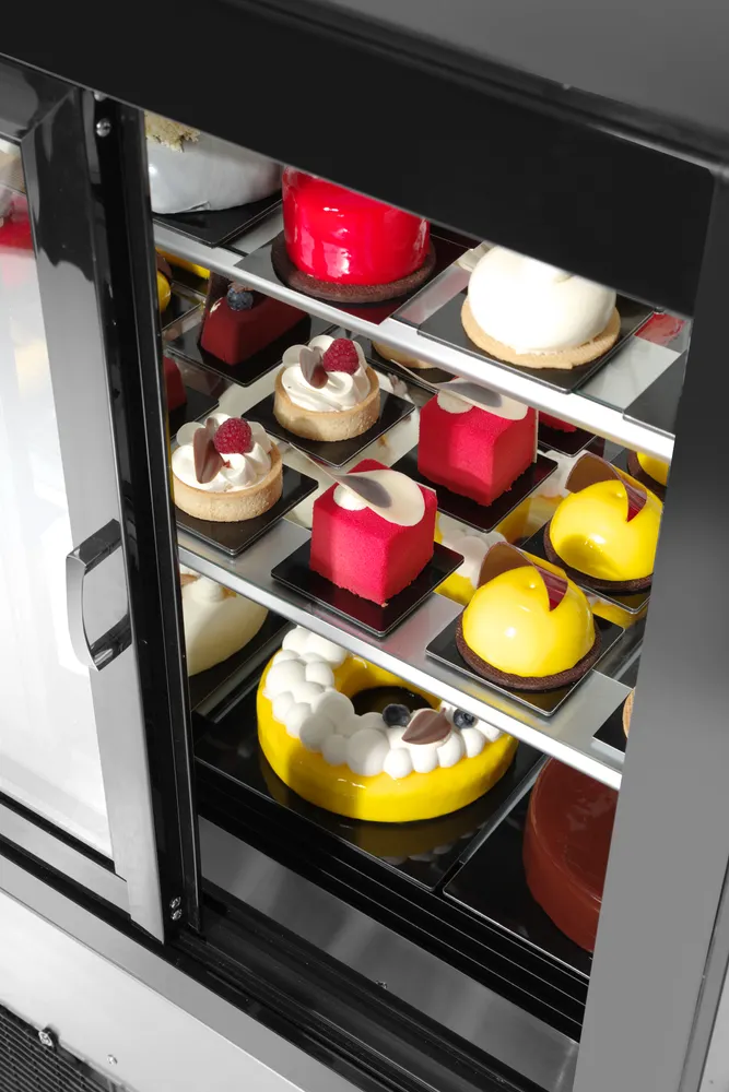 Vis Refrigerated display cabinets with 2 shelves, Arktic, 230V/480W, 677x994x(H)1230mm, bilde 7